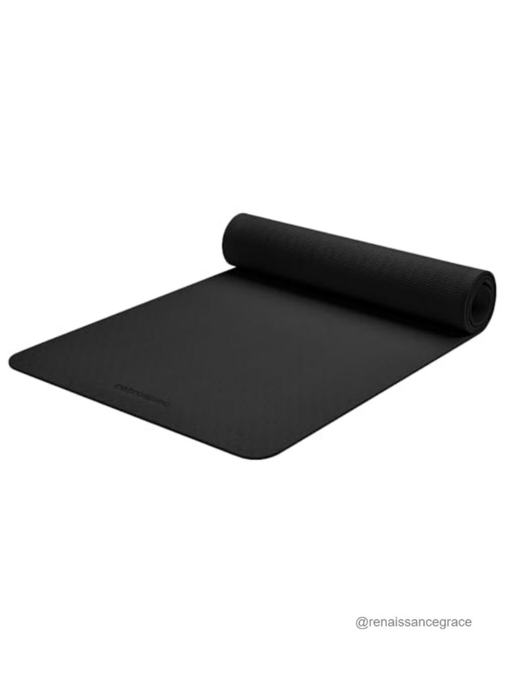 Retrospec Zuma 6mm Thick Non-Slip TPE Yoga Mat Cushioned Workout Mat with Strap
